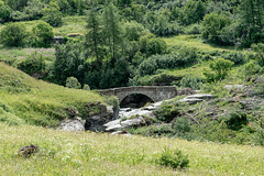 Pont de la Lama, Brücke über den Fluss Arc