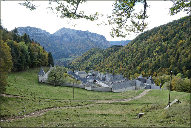 Monastère de la Grande Chartreuse (38) 17 octobre 2019.