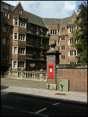 post box at Belsyre Court