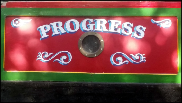 Progress narrowboat