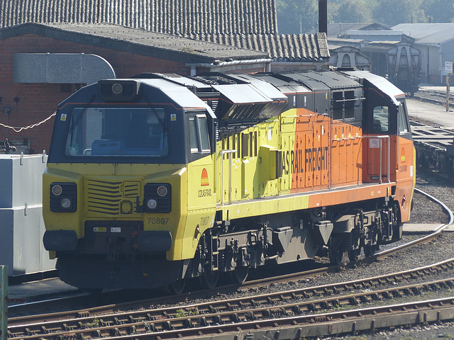 70807 at Eastleigh - 2 October 2015