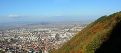 Romanian Landscape with the City of Brașov and the Mountain of Tâmpa
