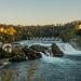 Rheinfall mit sehr wenig Wasser