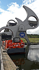 The Falkirk Wheel Rotating Boat Lift Rotating