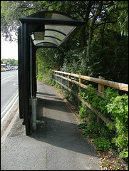 West Way bus shelter