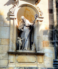 Dresden. Detail an der Hofkirche. ©UdoSm