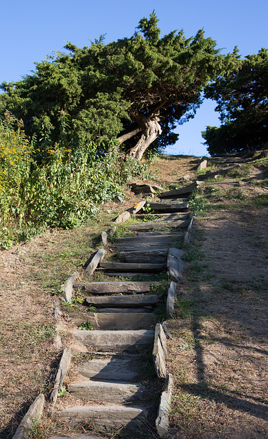 Stairs, Two Lights State Park