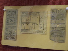 DSCF1381 WYRCC tickets on display in the Nidderdale Museum