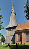 Holz-Kirchturm in Estebrügge