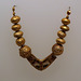 Inlaid gold necklace