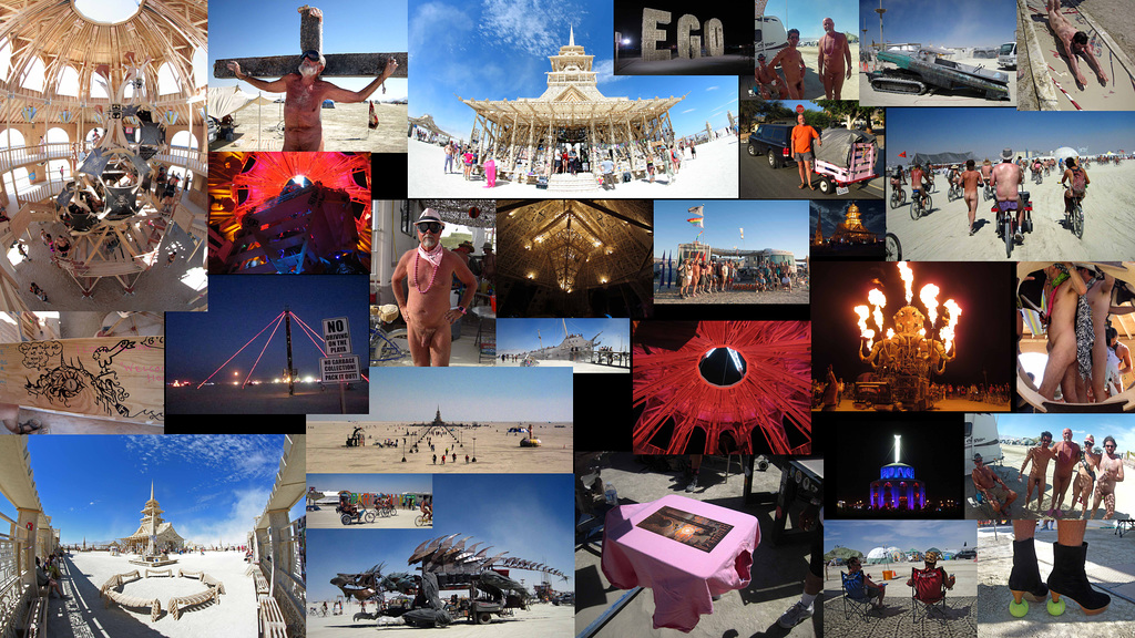 Burning Man 2012 Collage