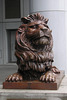 Lion Sculpture At HSBC