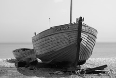 Boat at Deal/Walmer, Kent, England