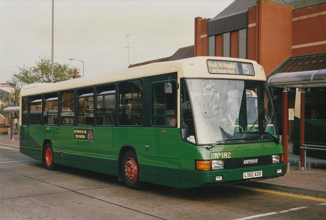 Ipswich Buses 182 (L182 ADX) – 25 Apr 1994 (220-21)