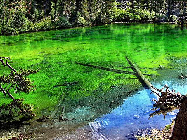 Lakes - the green lake -