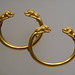 Wild boar gold torc bracelets