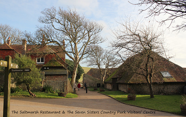Seven Sisters Country Park Visitors' Centre & restaurant - 27.1.2015