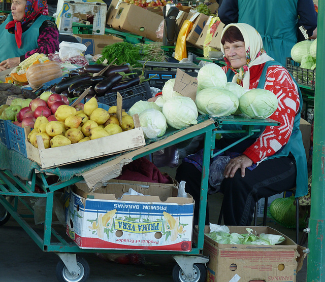 Transnistria- Tiraspol- Farmers' Market