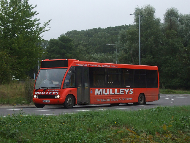 DSCF5230 Mulleys Motorways CN54 HFC at Barton Mills - 17 Sep 2016