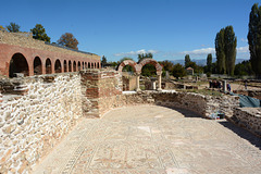 North Macedonia, Heraclea Lyncestis, Room with Floor Mosaics