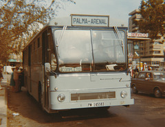 Ferrocarriles de Mallorca PM 145583 - Nov 1970