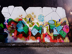 Graffiti Wall Of Fame am 20. September 2018