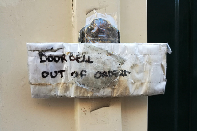Doorbell out of order