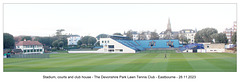 Stadium, courts and club house - The Devonshire Park Lawn Tennis Club - Eastbourne - 28 11 2023