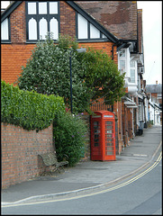 Marlborough red phone box