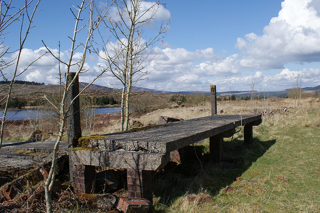 Remains Of Loch Skerrow Halt