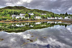 Kyleakin (Caol Acain) Harbour cottages, Isle of Skye