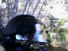 River Sul under the bridge.