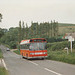 Midland Red South 664 (SOA 664S) near Sibford Gower – 4 Jun 1993 (194-23A)