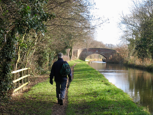 Bridge 56 on the Trent and Mersey Canal near Handsacre.