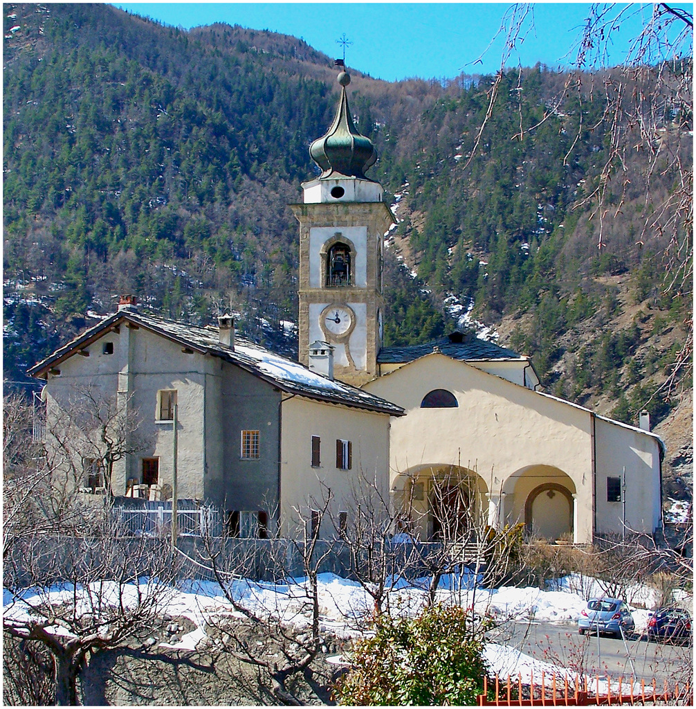Oulx : la Chiesa di S.Maria Assunta -