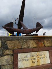 trafalgar memorial , clarence promenade, portsmouth