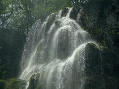 Waterfall at Plitvice lakes national park