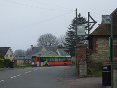 DSCF6535 Centrebus 530 (YY64 GWE) in Empingham - 28 Mar 2017