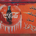 Werbetafel bei New Qurna ( Luxor Westbank)