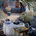 IMG 6517 Claude Monet. 1840-1926. Paris.  Le déjeuner. Lunch  vers 1873.    Paris Orsay.