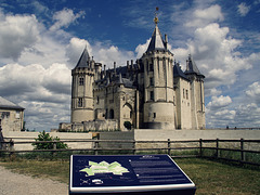 Chateau de Saumur - Südansicht