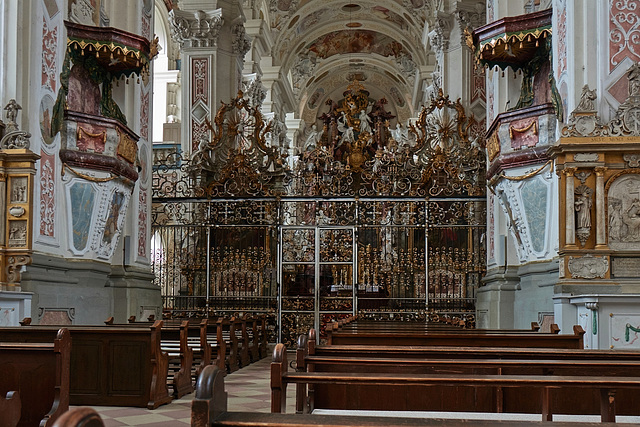 Schöntal Klosterkirche Altarraum  HFF