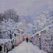 IMG 6524 Alfred Sisley  1839-1899. Paris.  La neige à Louveciennes.     Snow in Louveciennes. Paris Orsay
