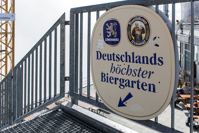 Highest 'beer garden' of Germany