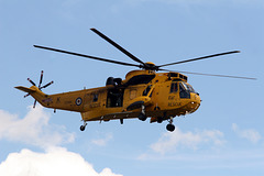 Westland Sea King HAR3A 202 flight at RAF Waddington 5th July 2014
