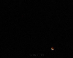 Mars and eclipse