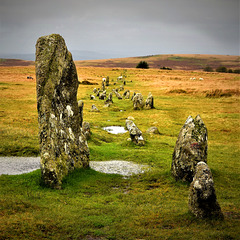 Merrivale standing stones