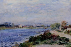 IMG 6537 Pierre Auguste Renoir. 1841-1919. Paris.    La Seine à Argenteuil.   The Seine at Argenteuil  1873.   Paris Orsay.
