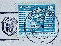 MM 2.0 : Briefmarke mit Nischel