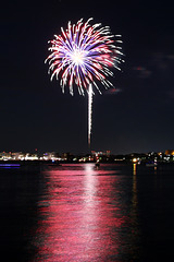 Fireworks over Boston Harbor (Explored)